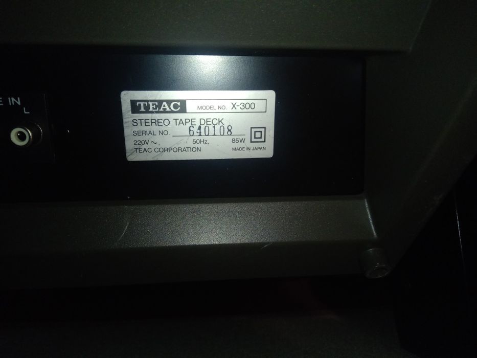 Magnetofon TEAC X300 Defect și TEAC x7r  functional