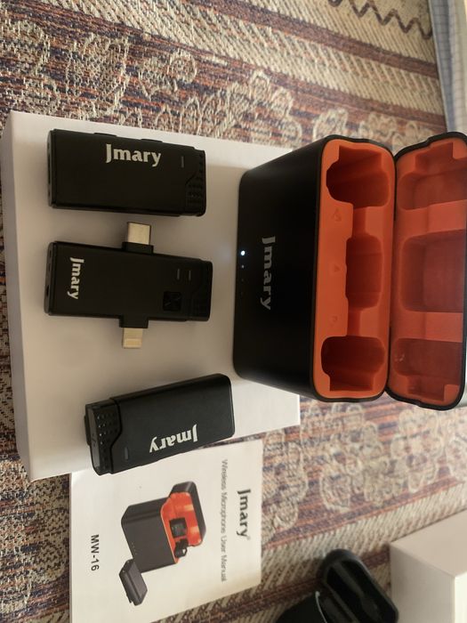 Airpods pro 2, powerbank, petlichka mikrofon