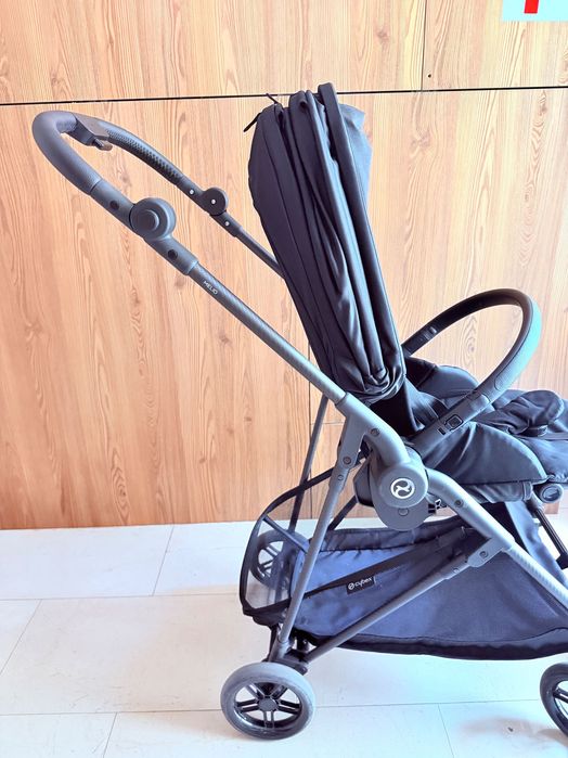 Cybex Gold Бебешка количка Melio Carbon Magic Black