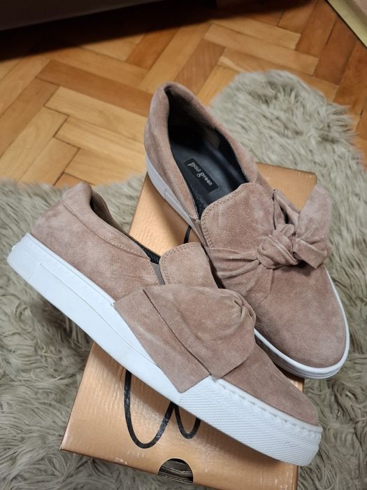 Mocasini piele intoarsa marime 38