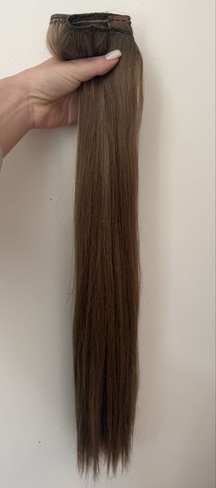 Естествена коса 200г / 65см – двойна плътност, салонно качество, балеаж