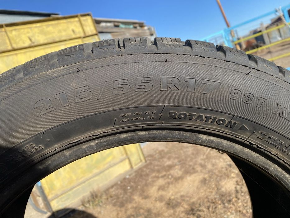 Шины зимние 215/55 R17
