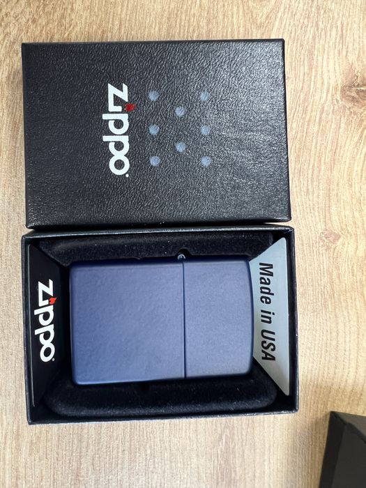 Bricheta Zippo Navy Blue Matte