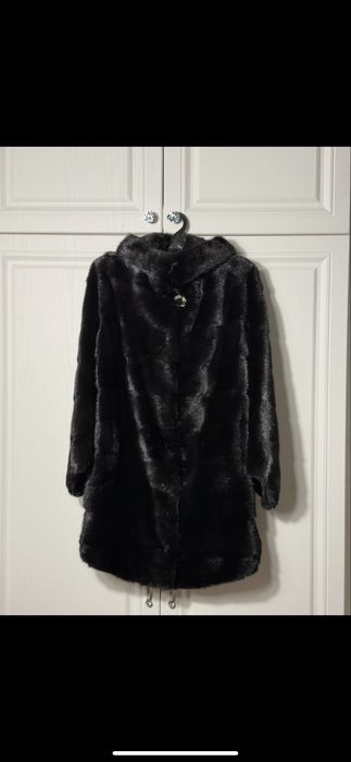 Шуба норковая ручной работы