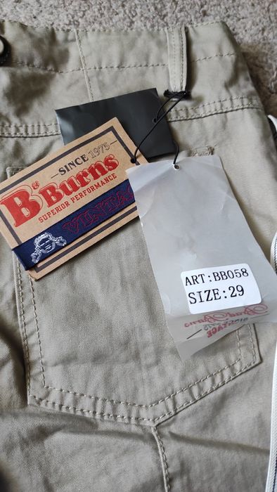 B&Burns Pantaloni de vara cu bretele, chic