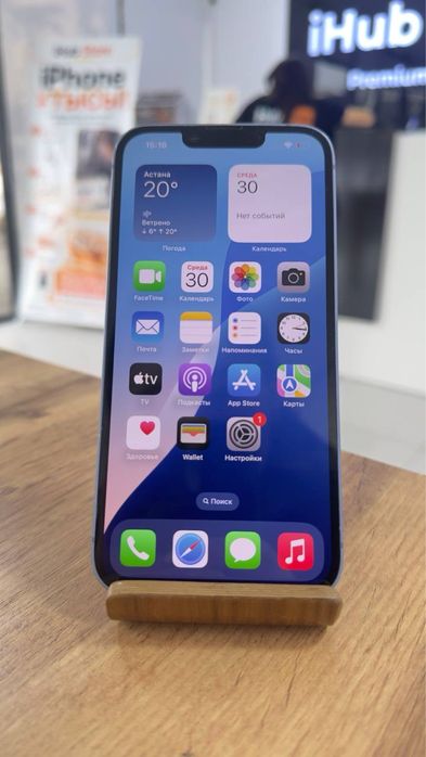 iPhone 14 • 128GB / 75% Blue Айфон 14 • 128Гб / 75% Синий