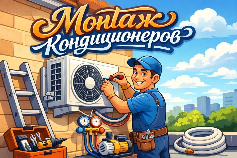 Установка кондиционеров