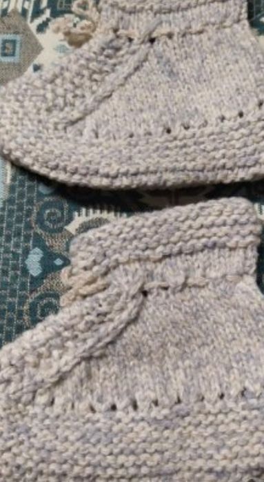 Плетени дамски терлици