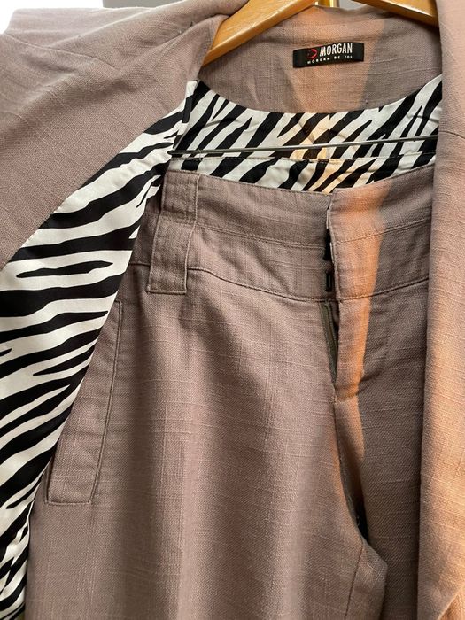 Льняной костюм 44 размер