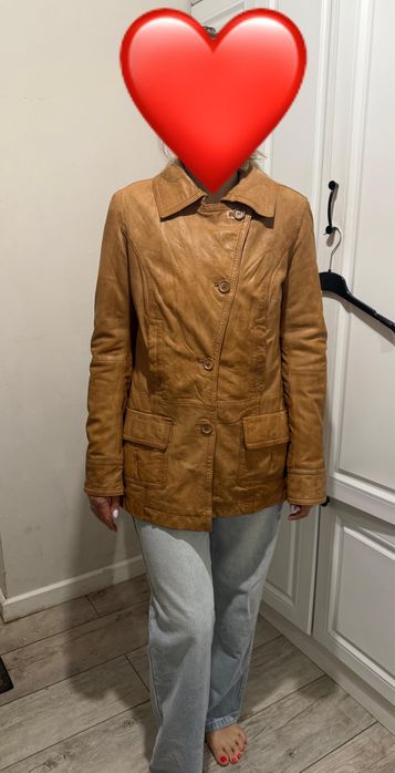 Продам кожаную куртку,размер 44