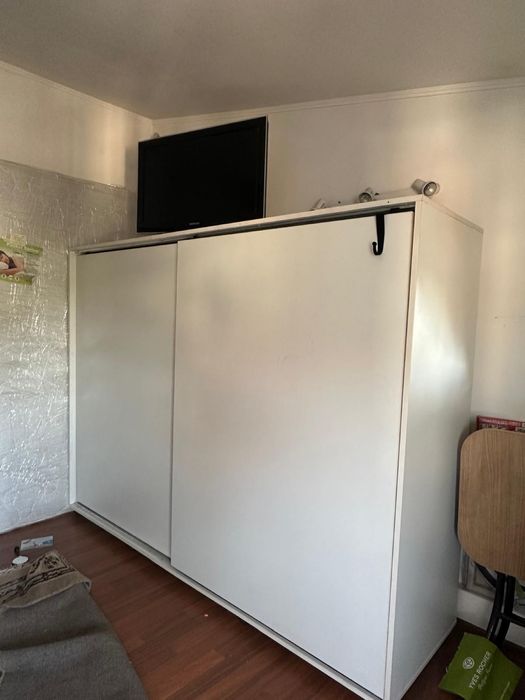 Dresign Junior alb, inaltime 158 cm, lungime 200 cm , adancime 50 cm