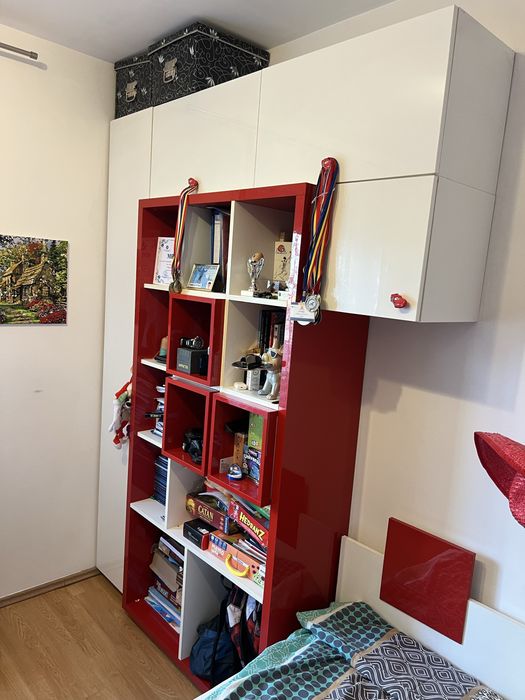 Set mobilier copii Cars din MDF lucios