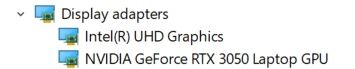 laptop gaming ACER NITRO 5 (I5, 16 GB, RTX 3050)