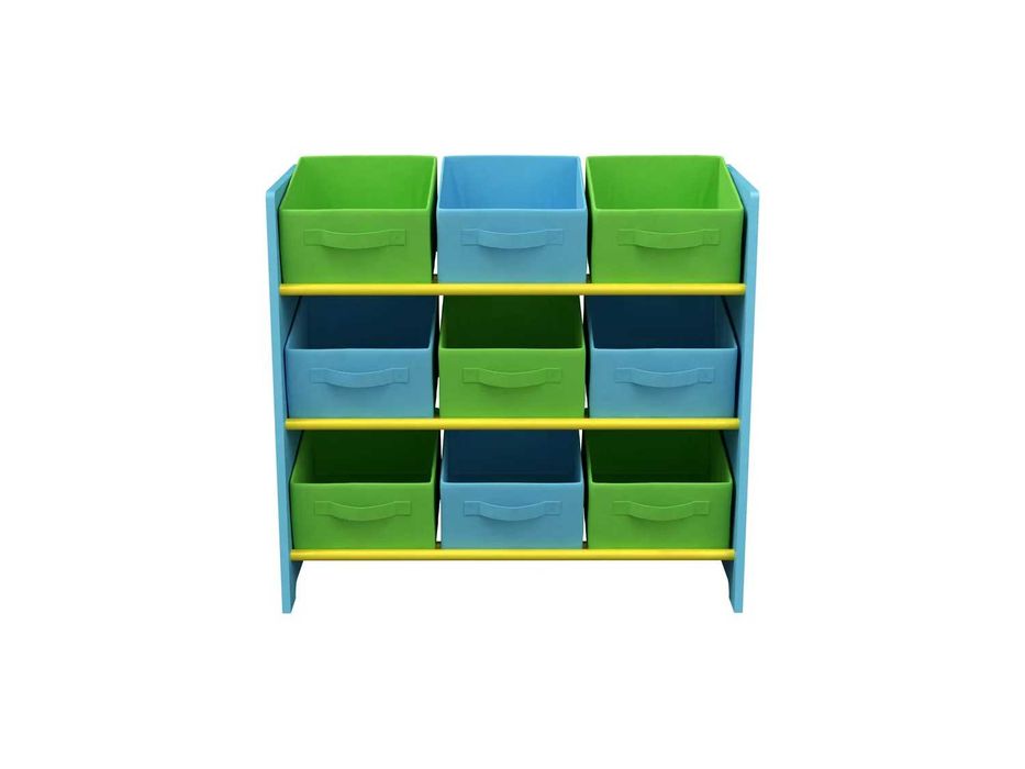 Детска етажерка органайзер за детски играчки и принадлежности 2 цвята
