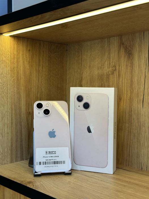 айфон 13 мини розовый 256гь