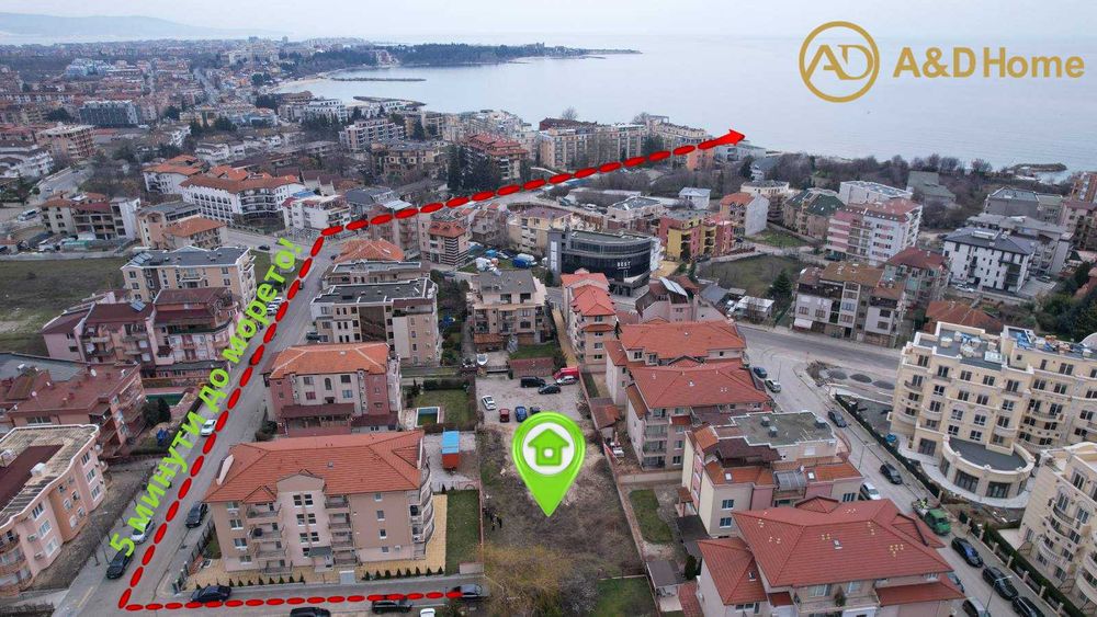 Продава се Двустаен апартамент в с. Равда, Област Бургас - 58 кв.м за 714 €/кв.м - Снимка #1