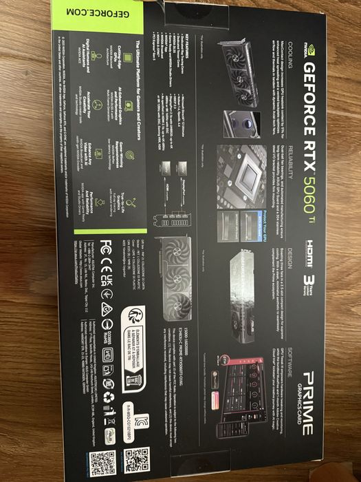 Placa video asus prime rtx 5060ti 16gb SIGILATA