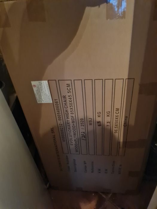 Scaun masa bebelus lemn