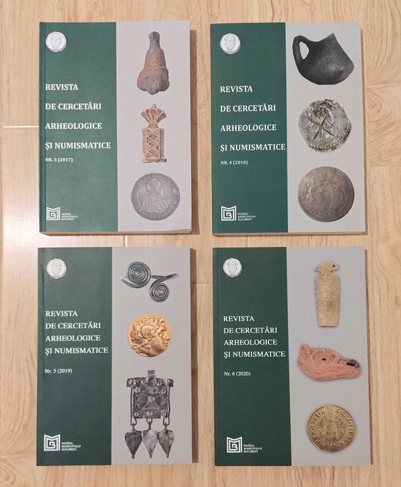Revista de Cercetări Arheologice și Numismatice ( Nr. 3 , 4 , 5 si 6 )