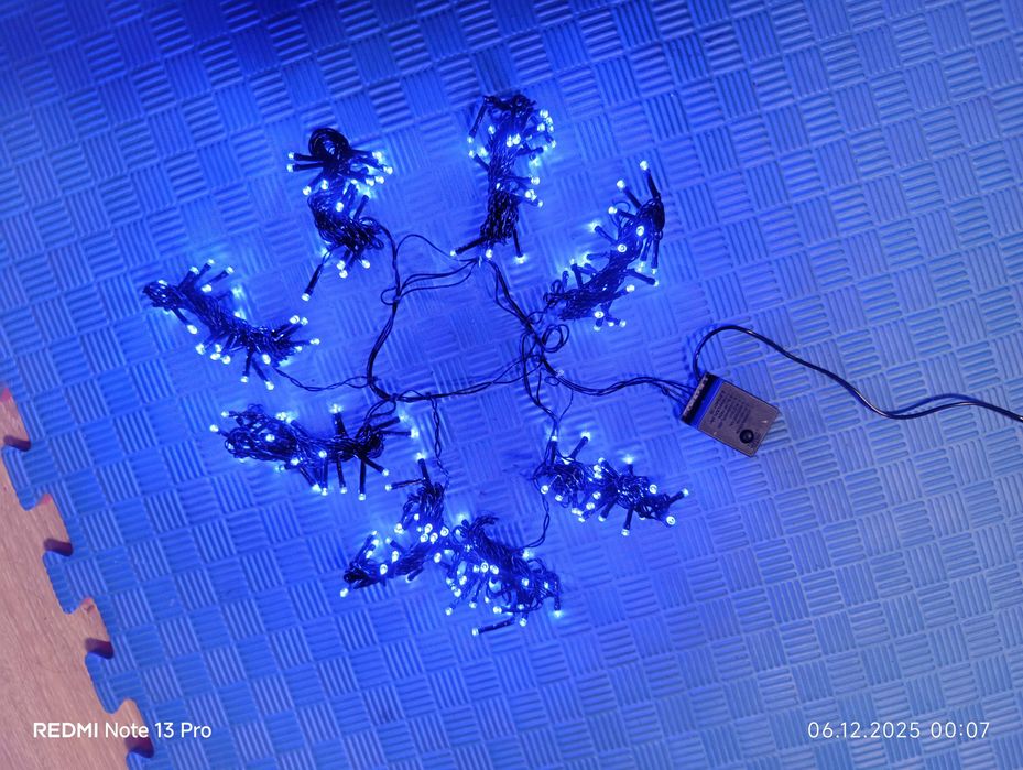 Коледни LED лампички за елха