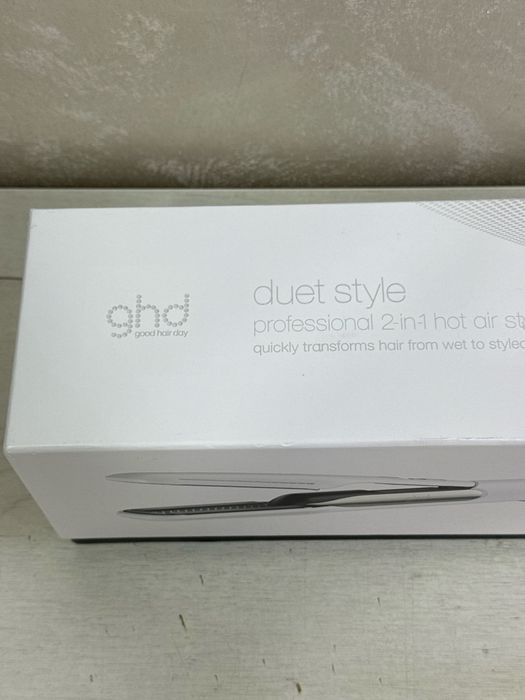 GHD Duet Style White - Placa Profesionala cu Aer Cald 2-in-1 Pentru Uscare si Indreptare , noua , nefolosita !