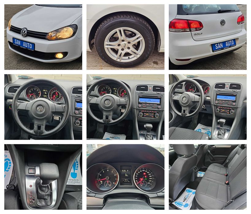 VW Golf VI 2011 1.2 TSI 85 CP euro 5 automata / RATE fara avans