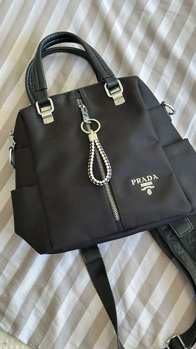 Черная сумка/рюкзак