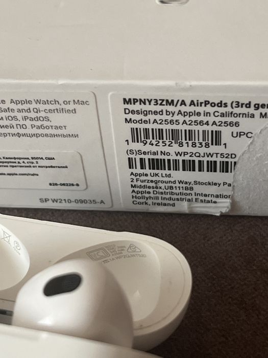 Airpods 3 продажа обмен