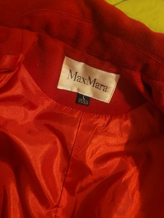 Pardesiu damă original Max Mara cașmir 100%