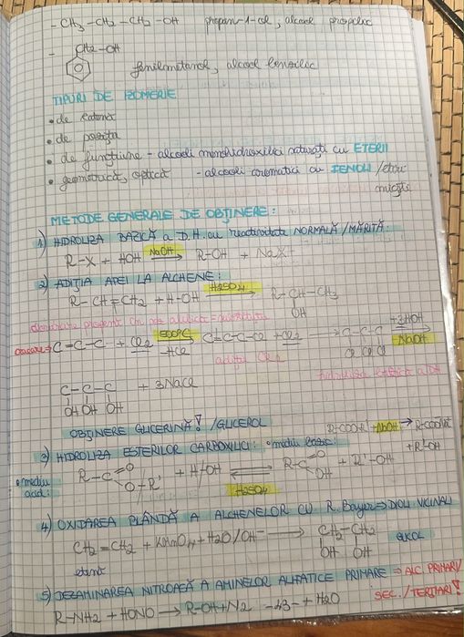 Notițe pentru admiterea la Medicină, chimie biologie barrons