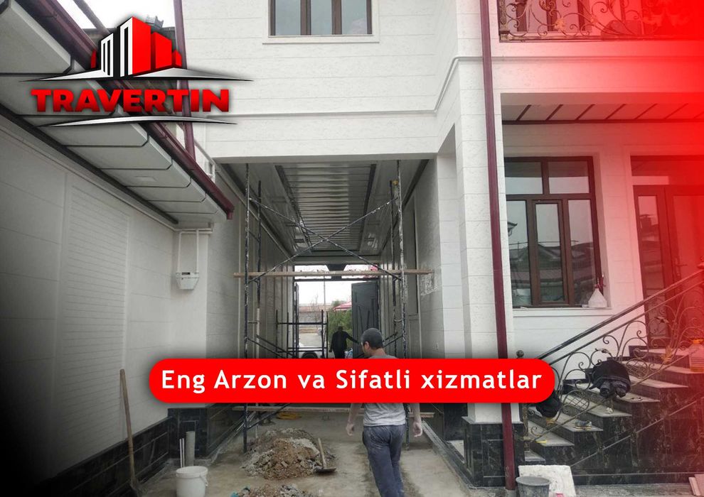 Travertin narxi Marmareno Venetsianka art-beton Farat