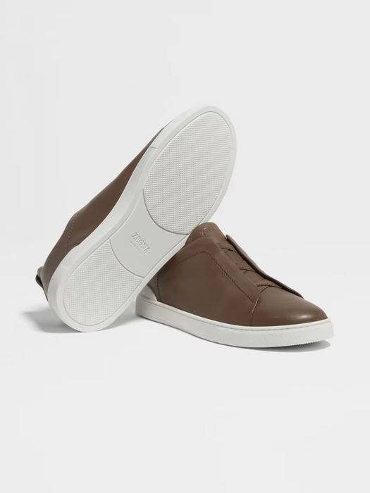 Zegna Triple Stiches - Луксозни мъжки кецове - Промоция