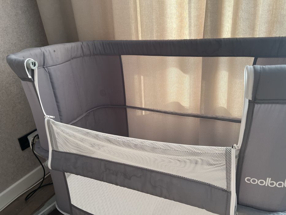 Кровать-манеж приставная