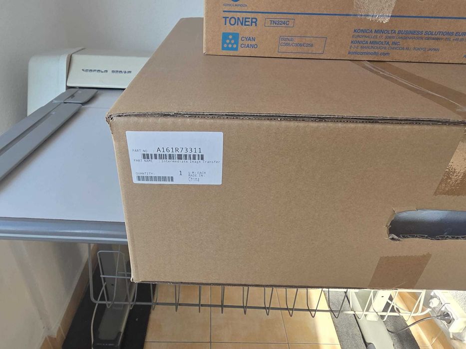 Vand toner, transfer belt si drum units pt Konika Minolta