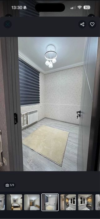Аренда квартира в Массив Ялангач 2-комнат р-н Мирзо-Улугбекский