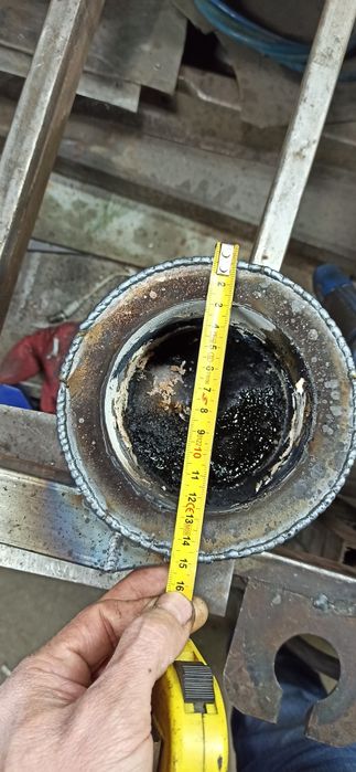 Горелка на отработке