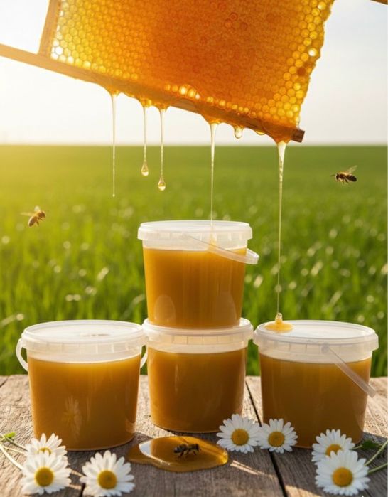 Мед натуральный -«Янтарный»Катон -Карагай.Торг