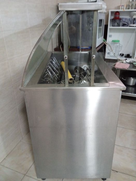 Bain,Marie, Masă caldă cărucior.