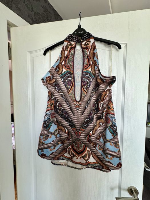 ROMAN ORIGINALS елвгантен потник/ туника с ресни/официален топ