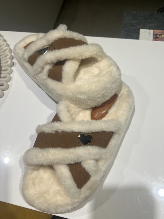 Зимни топли домашни чехли