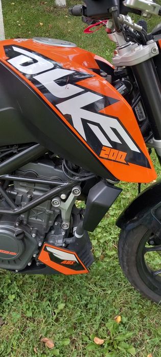 Vand motocicleta KTM