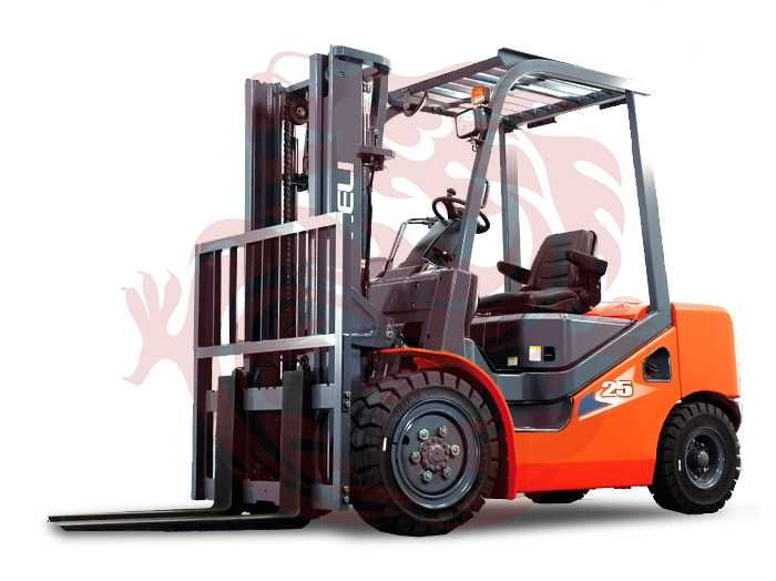 КАРА Дизельный вилочный погрузчик HELI 2,5T 4,5m