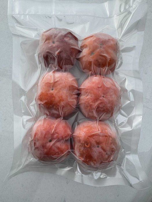 Замороженная хурма в вакуумной упаковке (Эко-продукт)