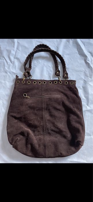 Сумка замша