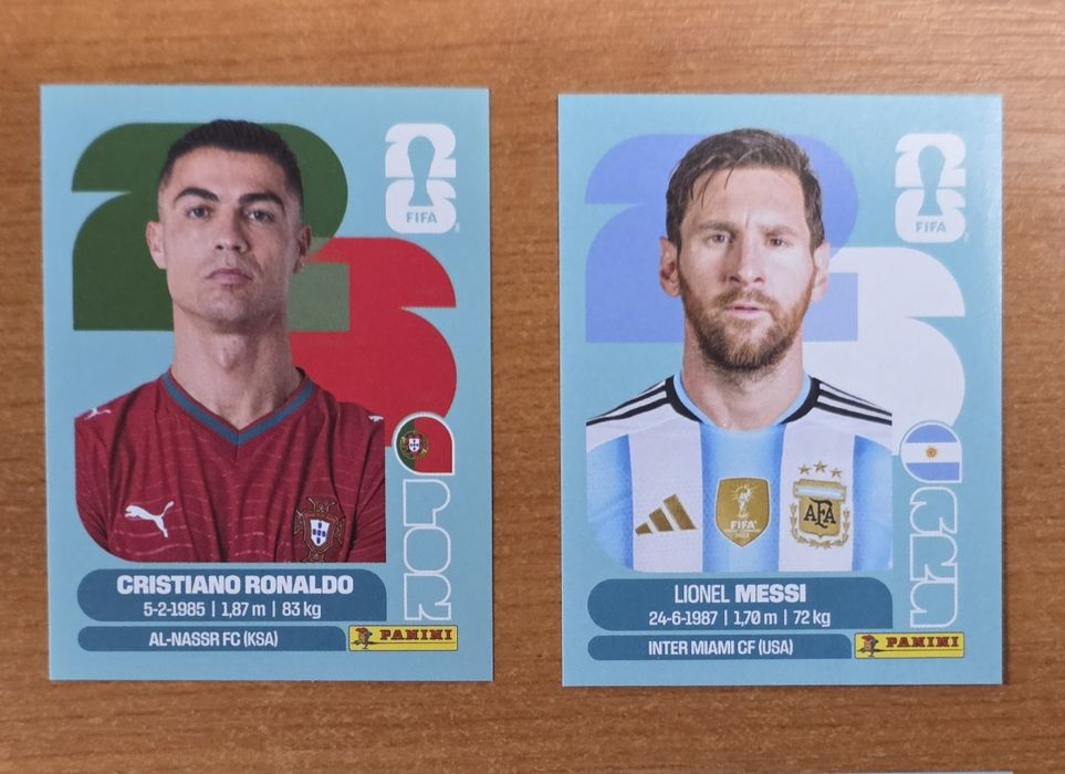 Stikere Ronaldo & Messi