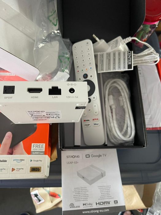 Mediaplayer Strong Leap S3+ Google Chromecast 4K