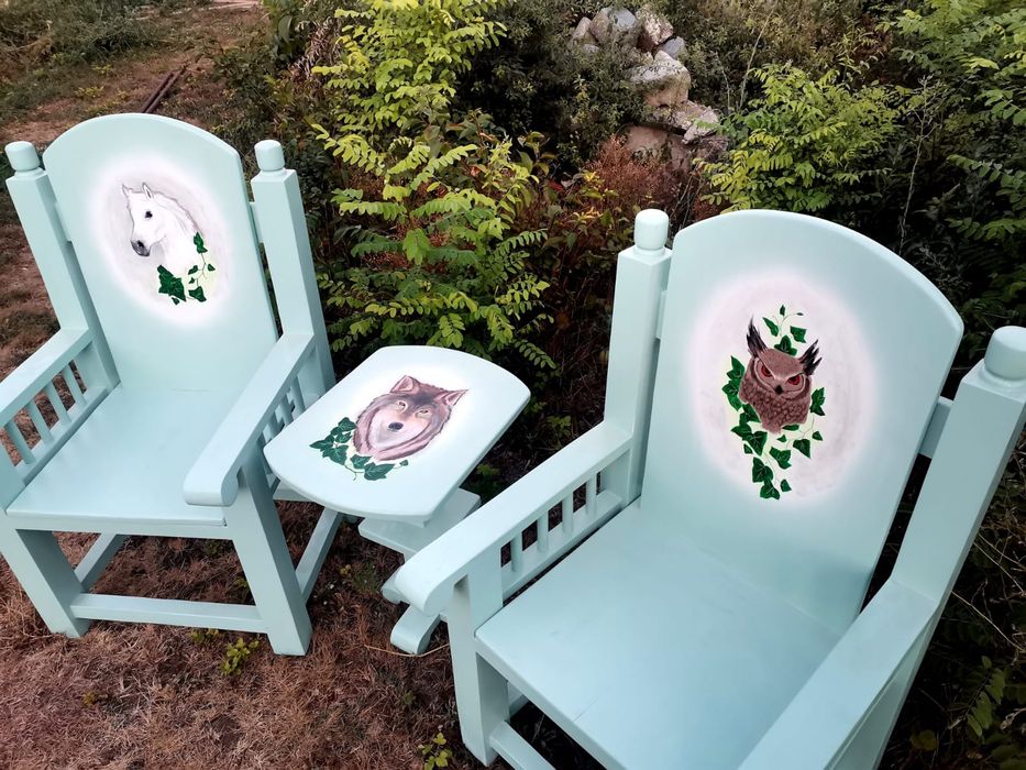 Vând mobilier de gradină