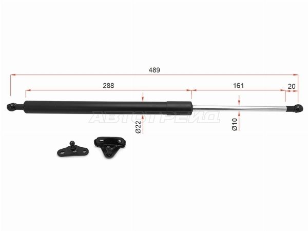 Амортизатор крышки багажника Toyota Highlander