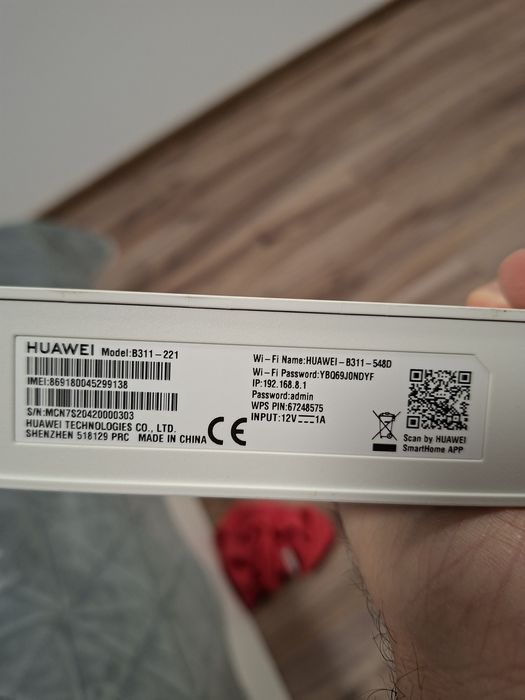 Router/modem Huawei cu cartela sim