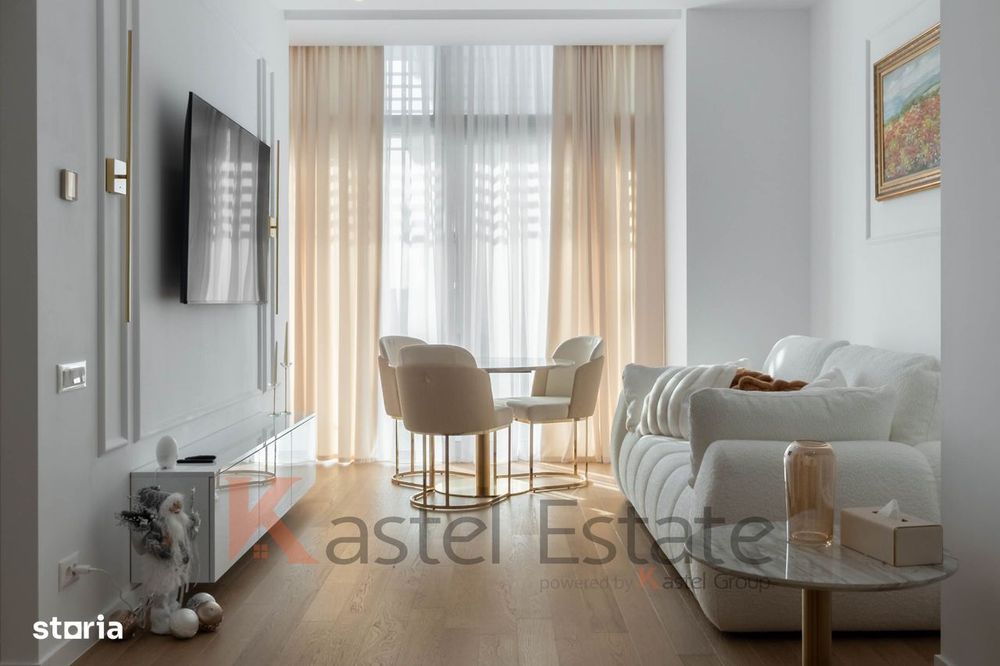 2 camere Upsite Floreasca I mobilat | parcare + boxă | inchiriat | Com — fotografia 1